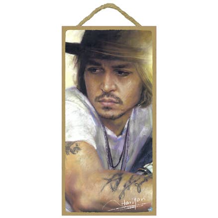 Johnny Depp (sombrero con un lado luminoso) para venta al por mayor de SJT Enterprises, Inc.