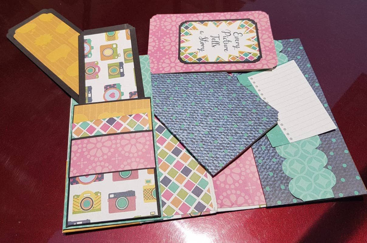 CrafTreat - Wholesale Scrapbook - Selfie Time Paper Pack 12x12 Inches2