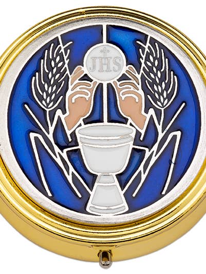 Keepsake Box - Communion-Blue for wholesale by H.J. SHERMAN COMPANY, INC.