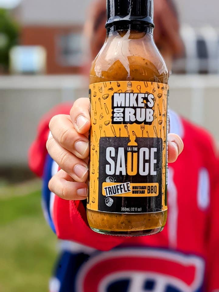 Truffle Mustard BBQ Sauce for wholesale by Mike's BBQ Rub