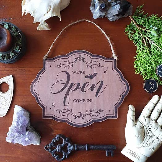 Yiska Designs – Engroshandel Skilt – Magisk skilt til åbent og lukket for små virksomheder1