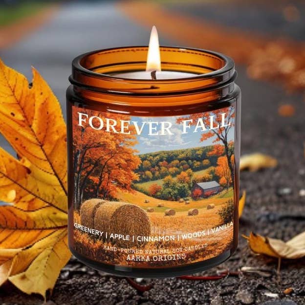 Forever Fall Soy Lys – Æble + Kanel + Vanilje + Trænoter for engroshandel hos AARKA ORIGINS