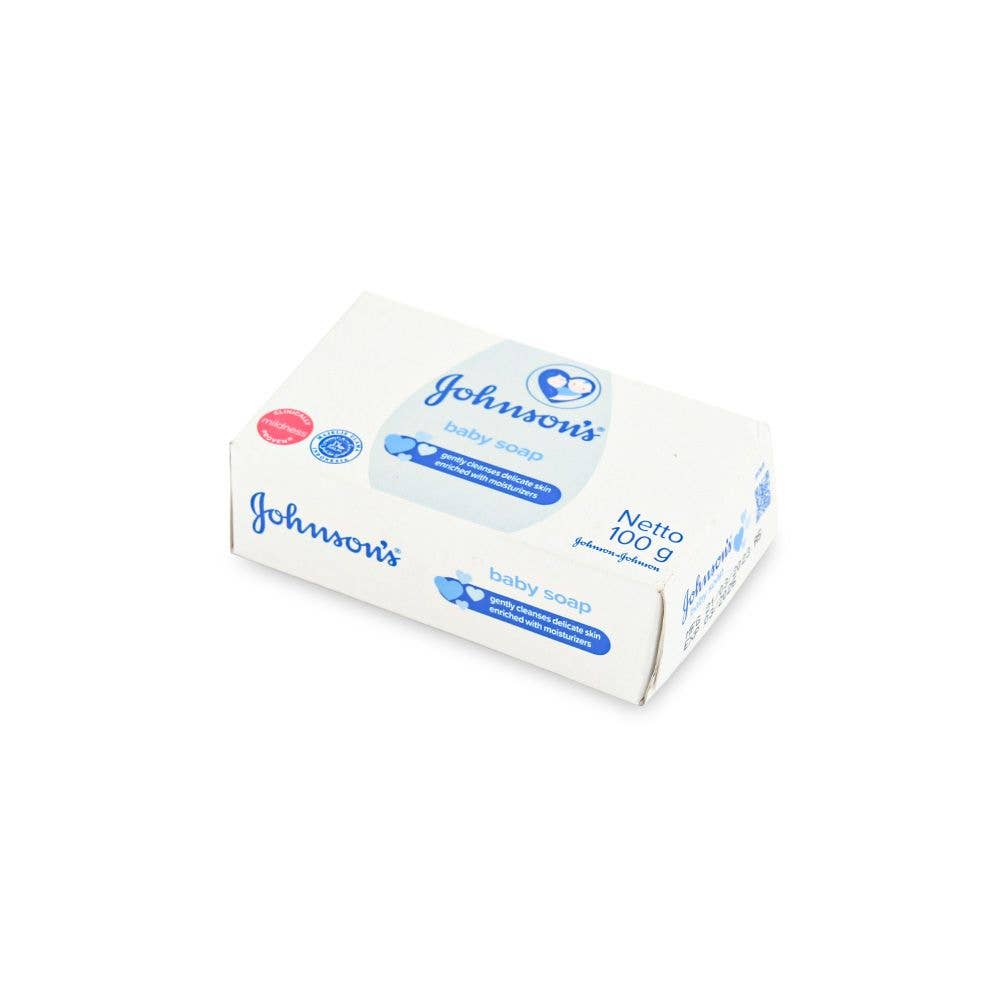 Innovarix - Vente Gel douche – enfant et bébé - Savon en barre pour bébé Johnsons - Blanc 100g (expire 10/2025)2