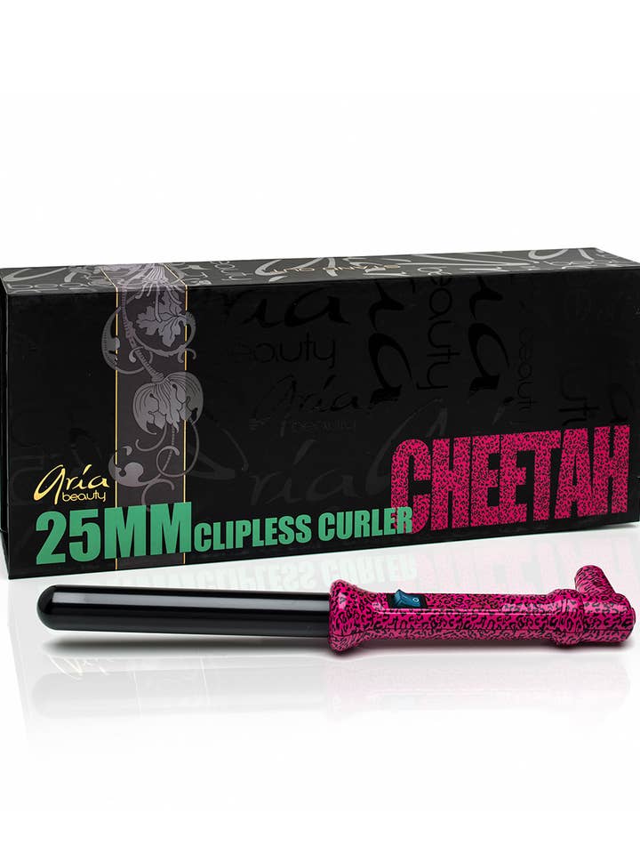 Ferro de frisar 25mm cerâmica - Chita Rosa por atacado de Pyt Haircare