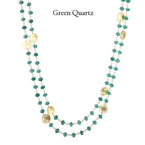 Alexandra Necklace - (11 Gemstone Options) för wholesale av Sissy Yates Designs