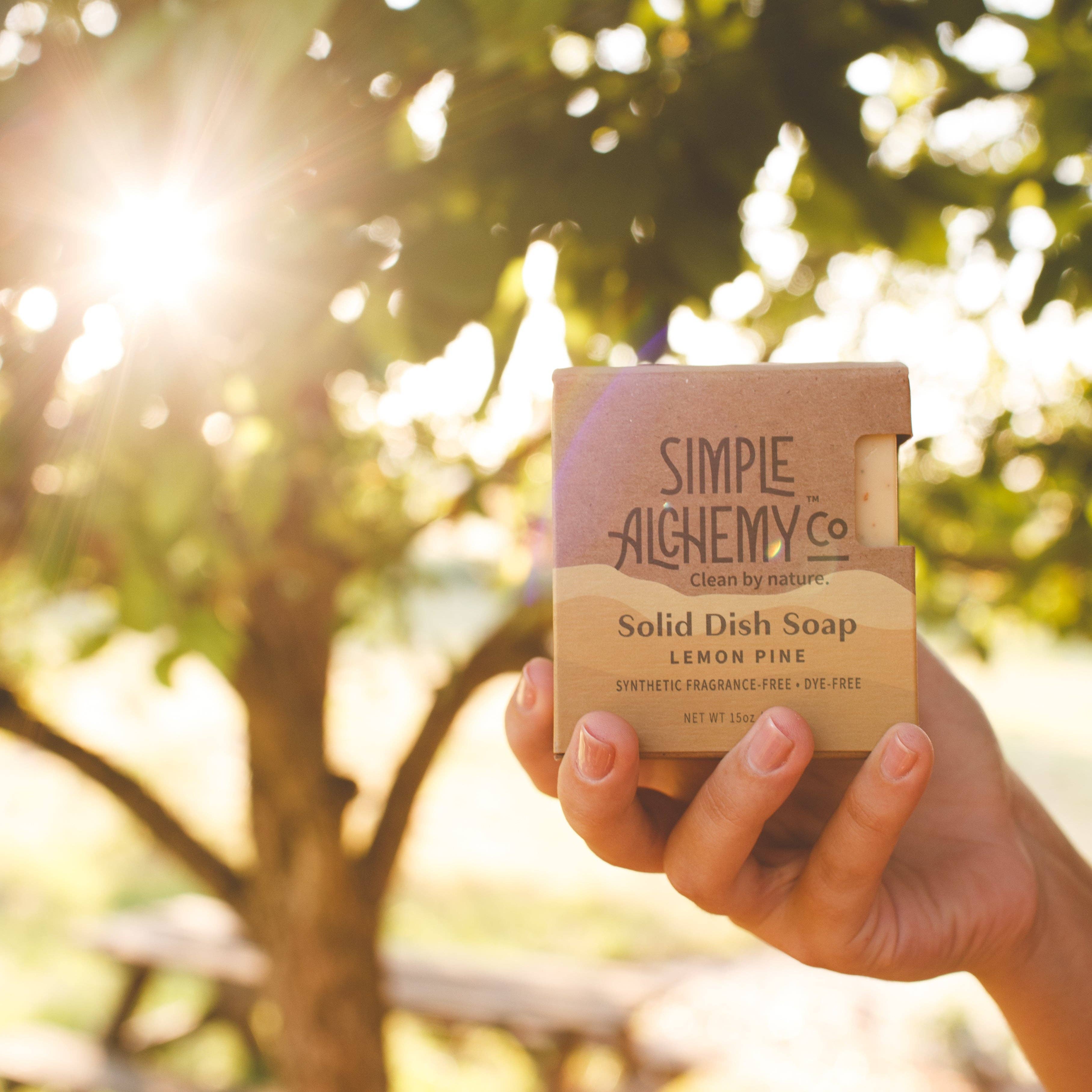 Simple Alchemy Co - Wholesale Dish Soap - Solid Dish Soap | Lemon Pine3