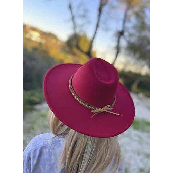 One and Only Accessories - Wholesale Fedora - Women's - WIDE BRIM DANDY PANAMA HAT FOR WOMEN7