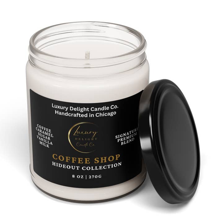 Coffee Shop for wholesale by Luxury Delight Candle Company