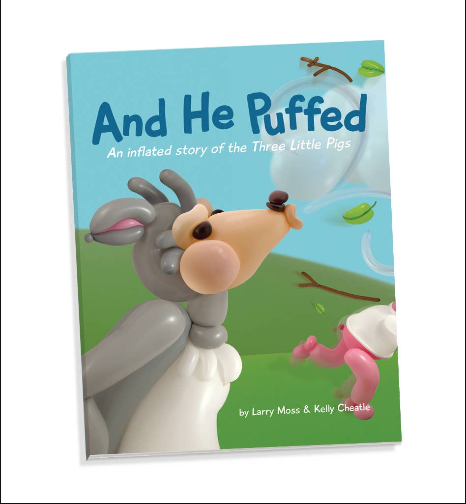 Airigami - Vendita all'ingrosso Libro per neonati e bambini (0-2) - E ha soffiato: una storia gonfiata dei tre porcellini1