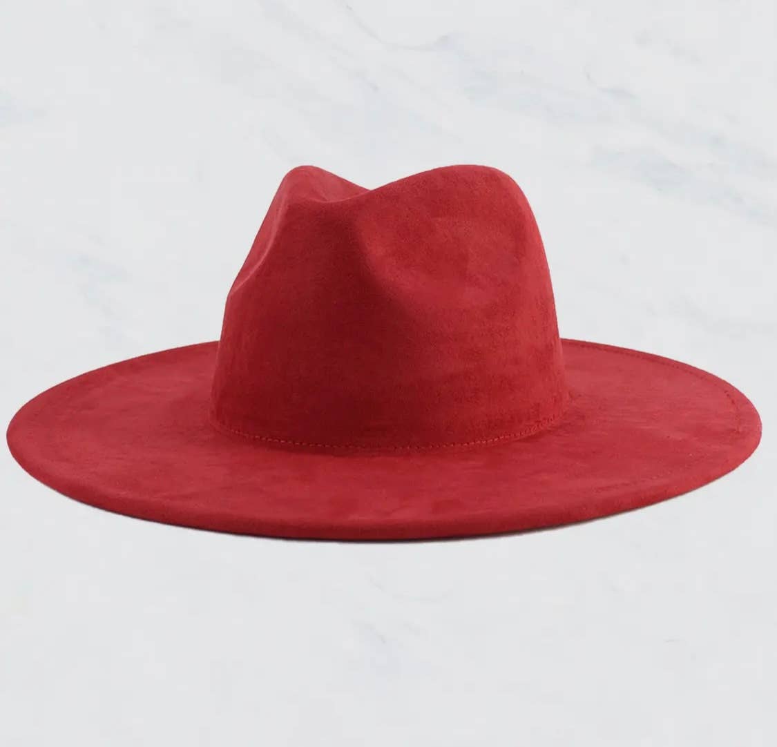 Kissin’ Kate Customs – Engroshandel Bucket hat - Dame – Vegansk Ruskind Bredskygget Hat | Fedoras | Hat Brænding | Rancher15