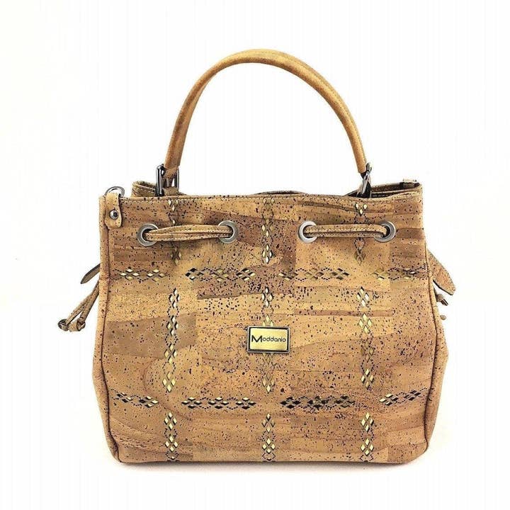 Cork Shoulder Bag Vegan Handbag for Women Davinci for wholesale by Moddanio Cork