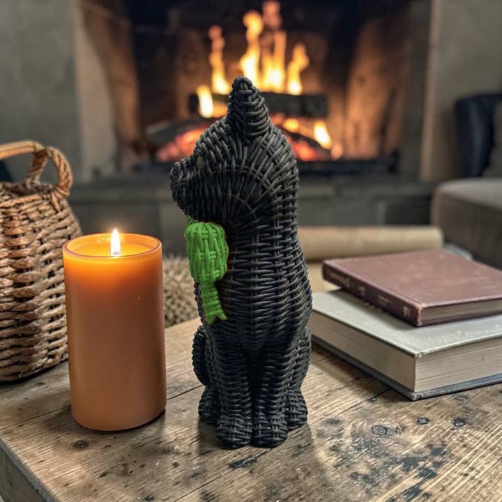 Gia Roma - Wholesale Decorative Figurine - Black Cat Decoration, Farmhouse Halloween Home Decor Statues10