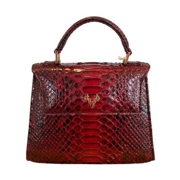 Jessica Mini Python Top Handle for wholesale by Taxidermy