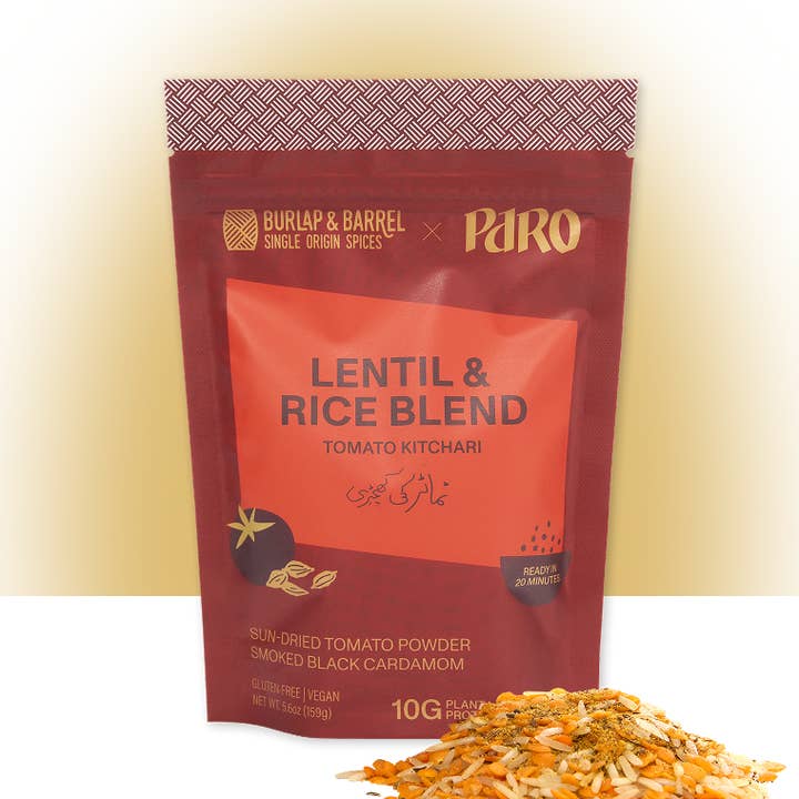 Tomato Kitchari Superfood Lentil & Rice Blend for wholesale by Paro