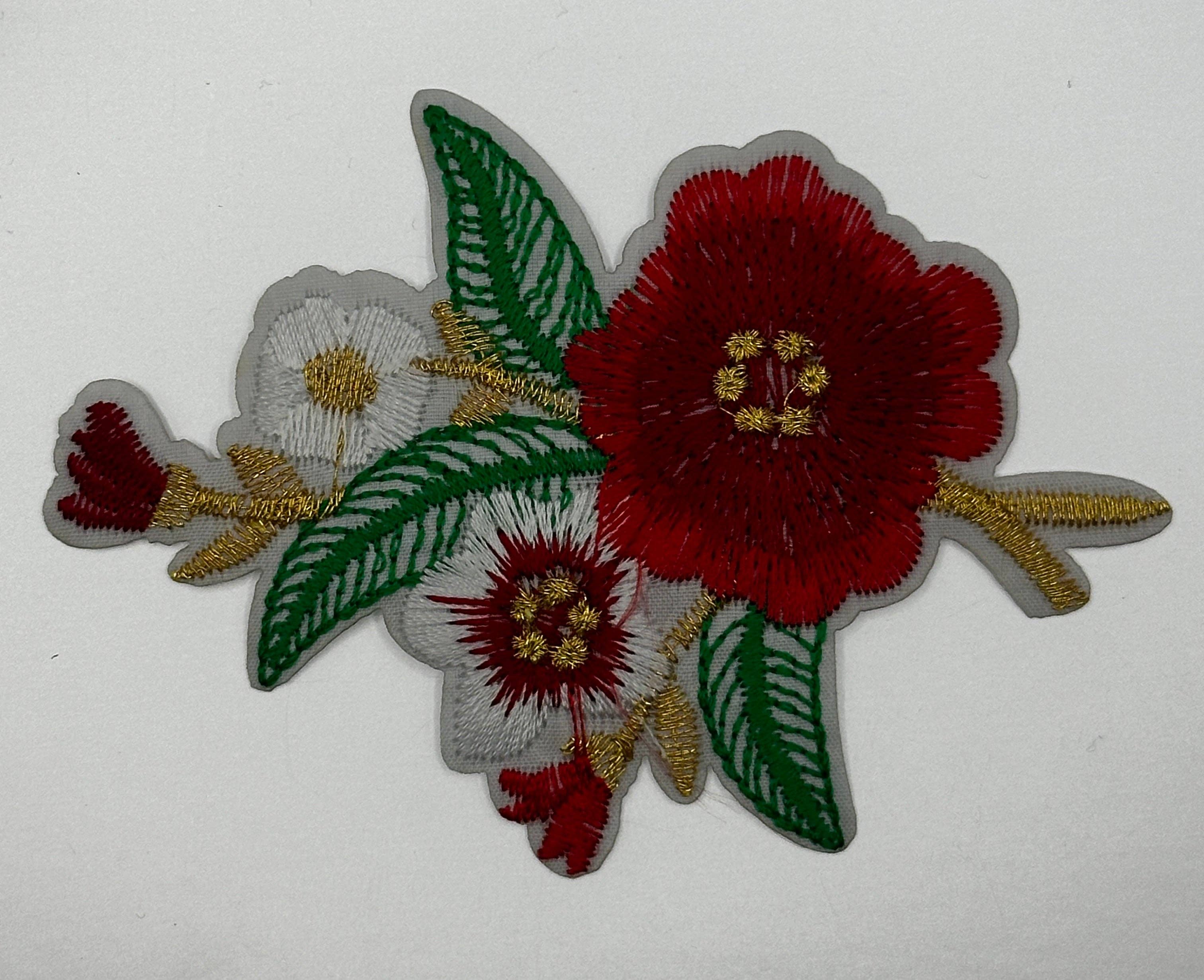 Texas Transfers - Wholesale Patch - Floral Jasmine Iron On Patches3