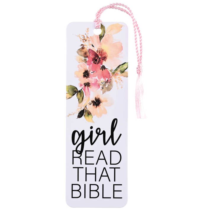 Tassel Bookmark Girl Read That Bible for wholesale by Magnolia