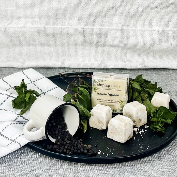 Coriander Peppermint - Shower Steamers for wholesale by Shiplap and Sage