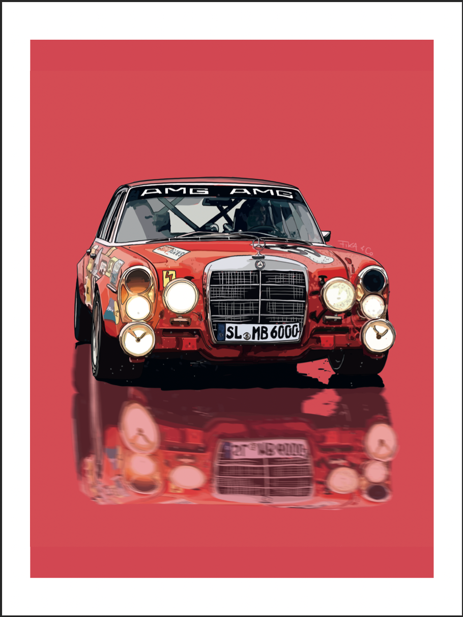 FIKANDCO - Wholesale Art Print - PRINT AMG Rote Sau Art1