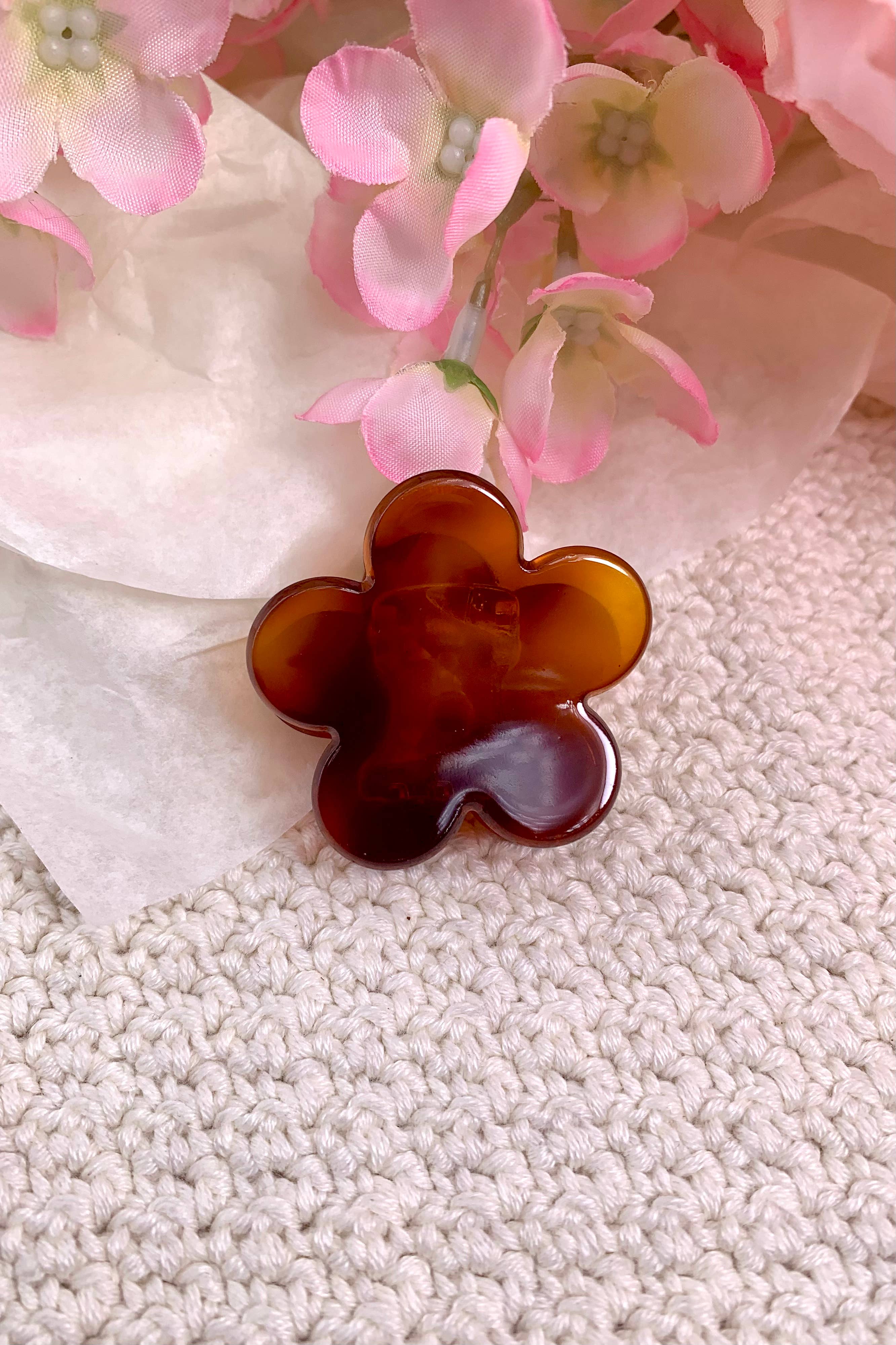 BYREN | ÉLINE L'ATELIER - Wholesale Hair Accessories Set - Women's - Mini flower clip 4cm YH501