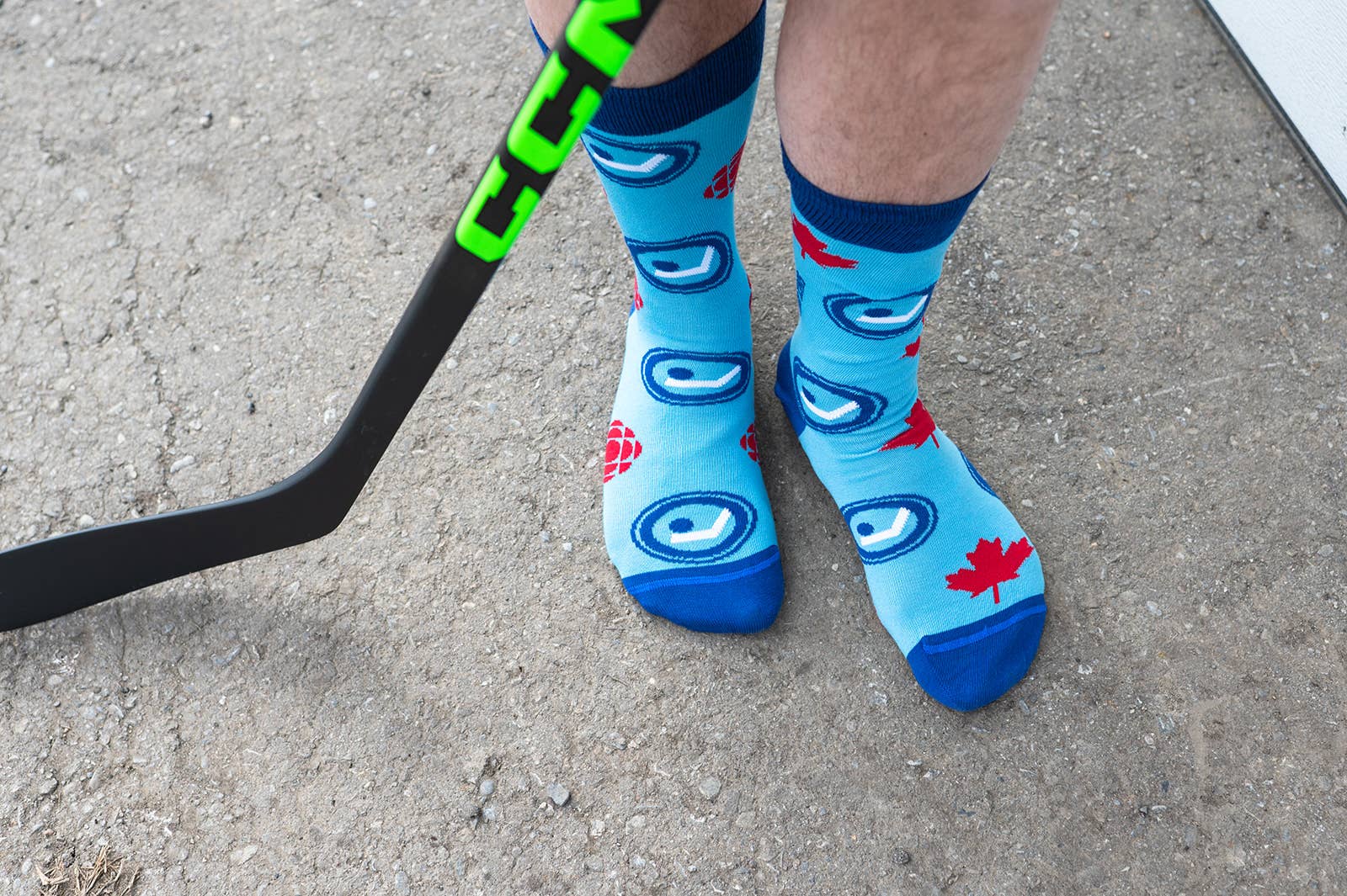 Friday Sock Co. - Wholesale Socks - Men's - Men's CBC Hockey Night in Canada Mismatched Socks2