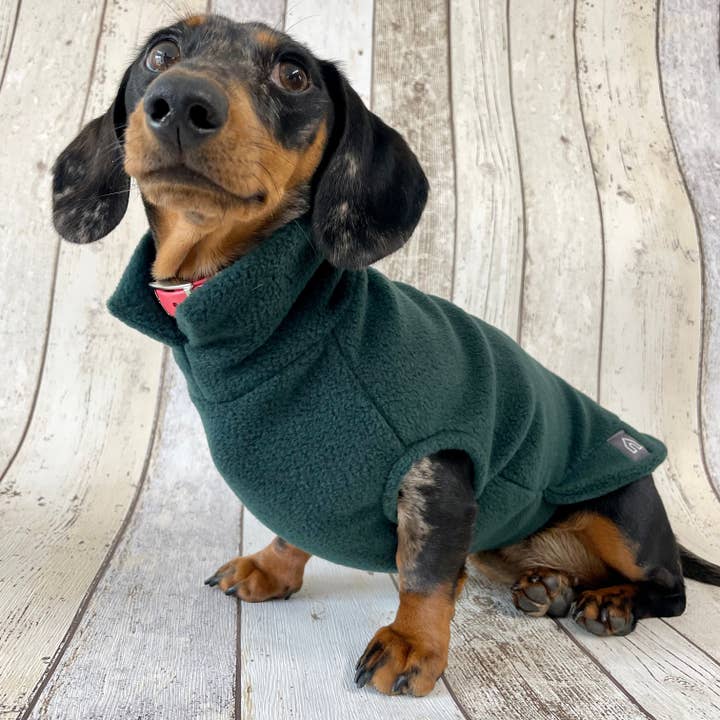 Doghouse – Großhandel Haustier-Pullover – Hund – Fleecepullover mit Dackelmotiv