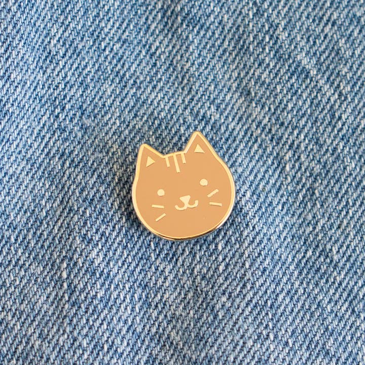 Everyday Olive - Wholesale Lapel Pin/Button - Kitty Pin9