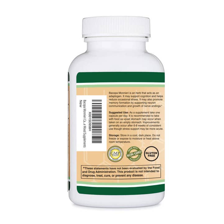 Double Wood Supplements - Wholesale Oral Supplement/Vitamin - Bacopa Monnieri Extract