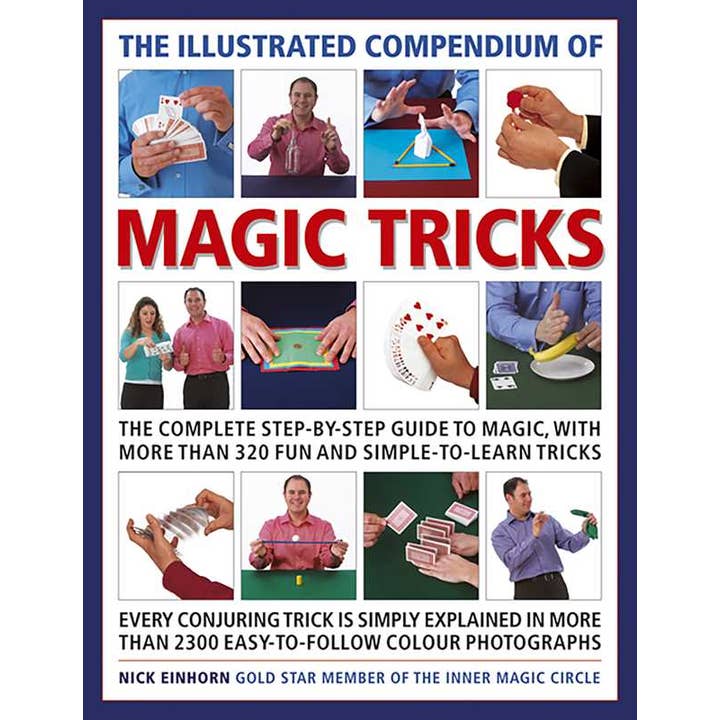 Illustrated Compendium of Magic Tricks by Nicholas Einhorn for wholesale by Simon & Schuster