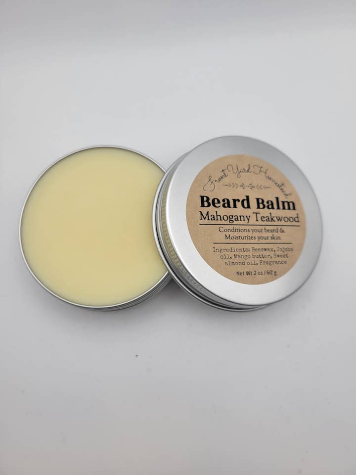 Beard Balm for wholesale by Front Yard Homestead Soap