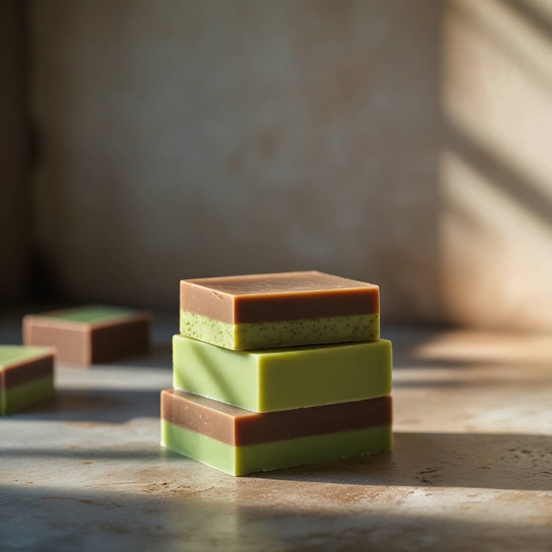 Beautique Goals - Wholesale Bar Soap - Chocolate Matcha Tea Deep Cleansing Body Soap2