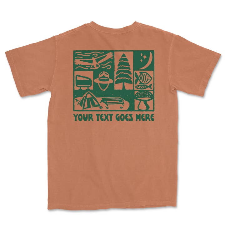 Island View Outfitters - Wholesale Screen Printed T-Shirt - Unisex - *CUSTOM* Backcountry Trip Tee13