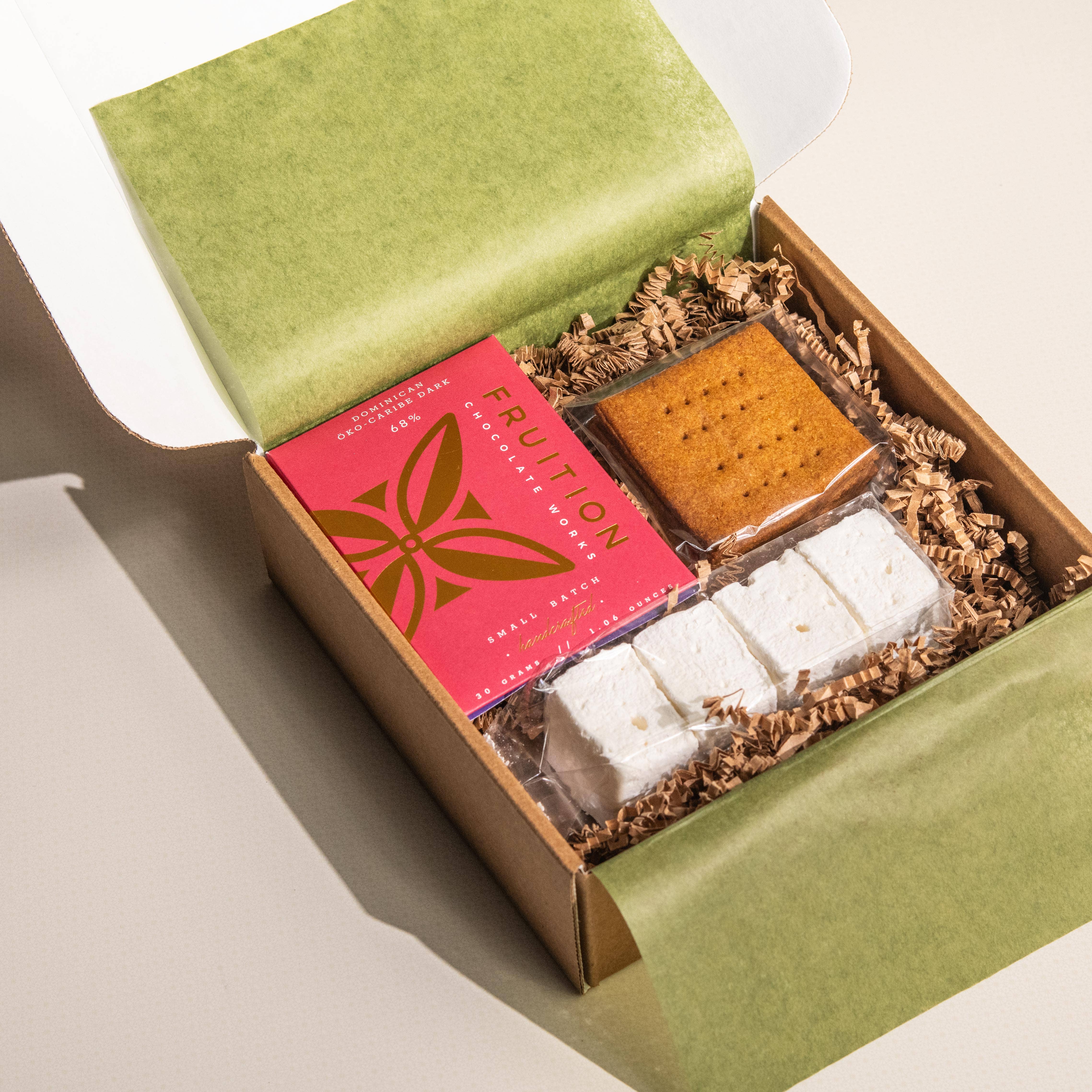 Potters Table - Wholesale Food Gift Basket - Campfire S'mores for 44