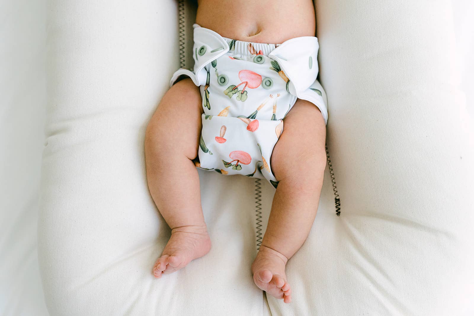 Just Peachy - Wholesale Nappy (cloth) – Baby - Cloth Diapers Nature Collection Single Set -Farmer's Market8