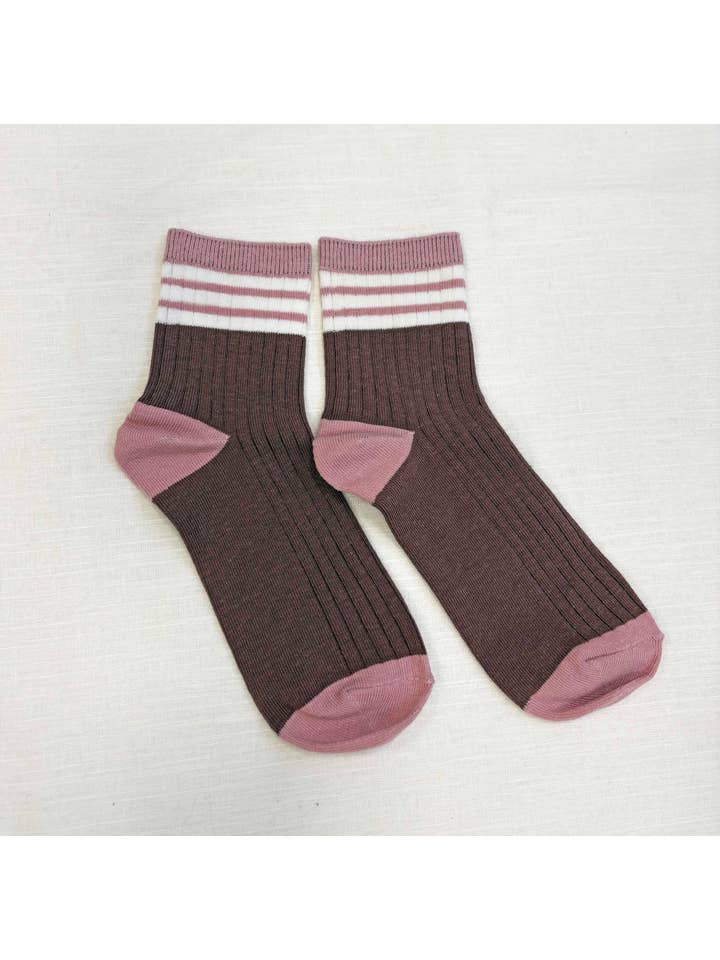 Solesmith - Wholesale Socks - Women's - Espresso Martini Girl Quarter Length Cotton Socks4