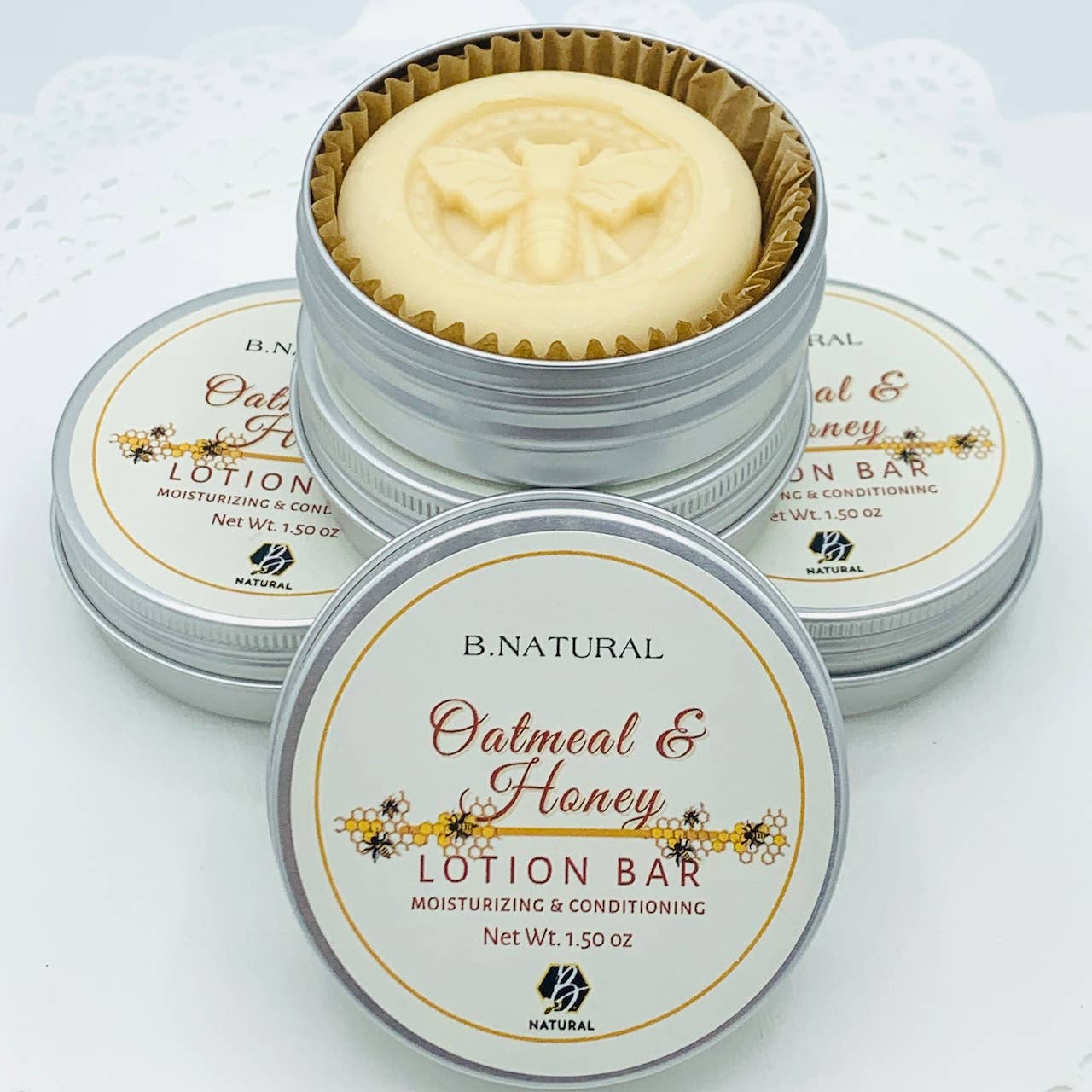 B.NATURAL - Wholesale Solid Lotion - 48-CT CASE LOTION BARS| 12 EA (Best Sellers)4