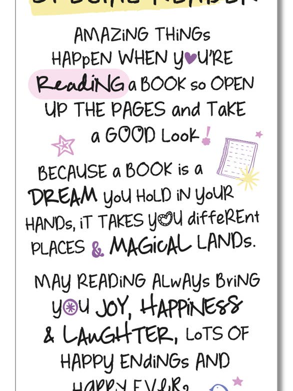 Iwg1309 | Pour un lecteur spécial - Marque-page | 1,25 £ chacun pour la vente par WPL Gifts