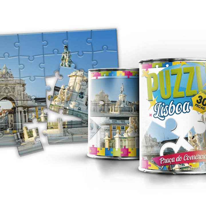 Puzzle Quartier de Lisbonne - Praça do Comércio pour la vente par Charmy Gift Store