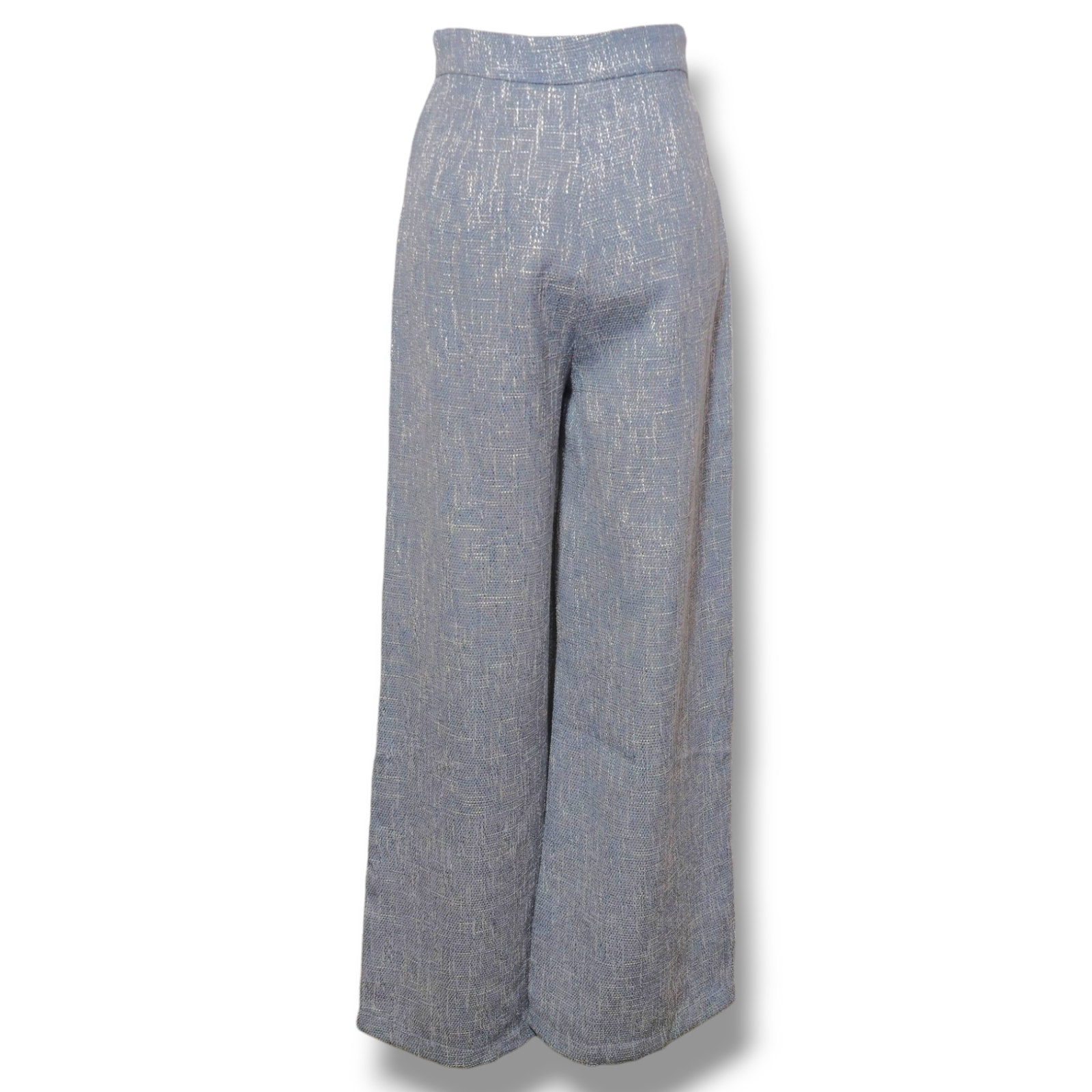 NINEF - Wholesale Pants - Women's - Verdant Elegance Wide-Leg Trousers - Luxurious French Made 9