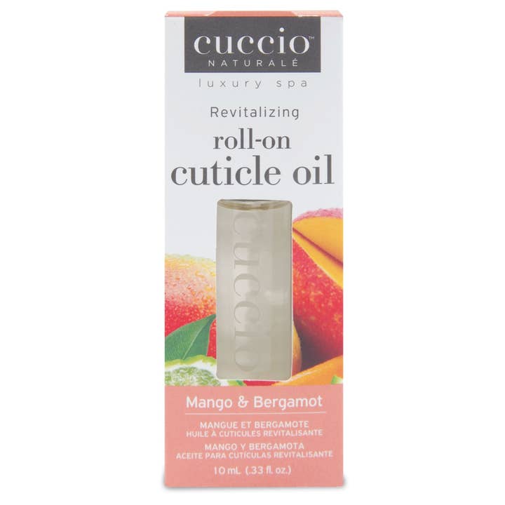 Cuccio - Wholesale Cuticle Oil - Mango & Bergamot Cuticle Oil Roll-On 0.33oz