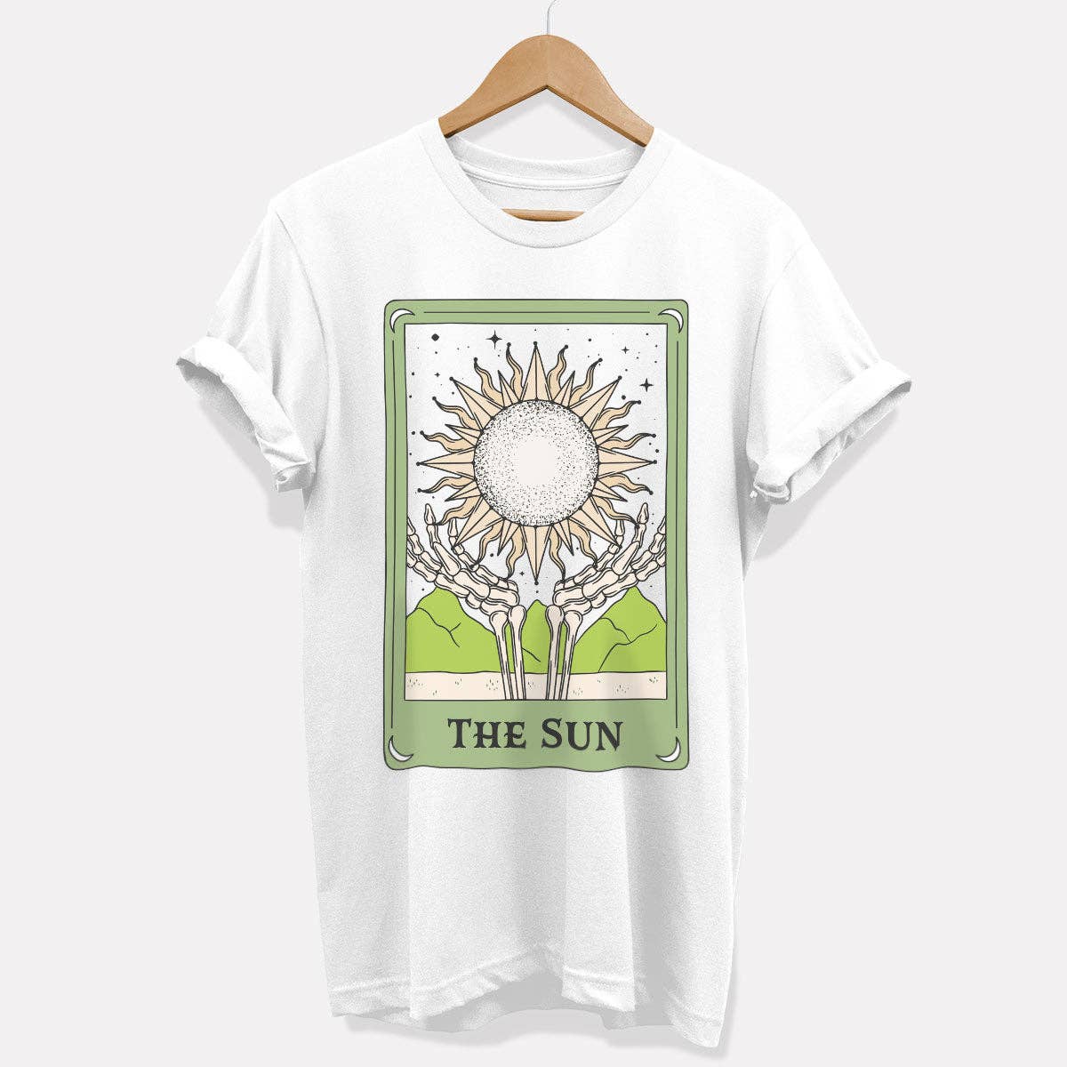 VO – Engroshandel T-shirt med print - Unisex – Sun Tarot Vegansk T-shirt (Unisex)3