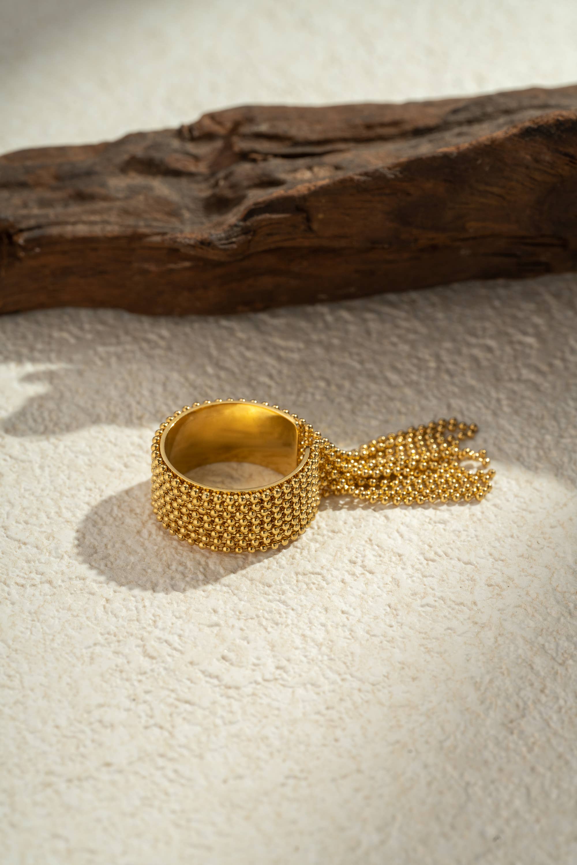 COSMOS - Wholesale Band/Stacked Ring - Stainless Steel Ring Bohemian Chic Pendant1