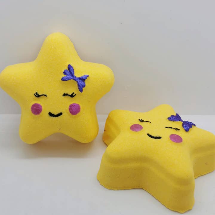Stella Star Bath Bomb for wholesale by Fizz Bomb Cosmetics