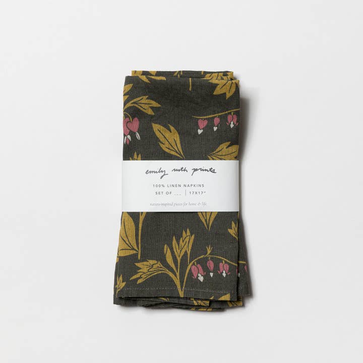 emily ruth prints - Wholesale Dinner & Cloth Napkin - Linen napkins (Set of 2)8