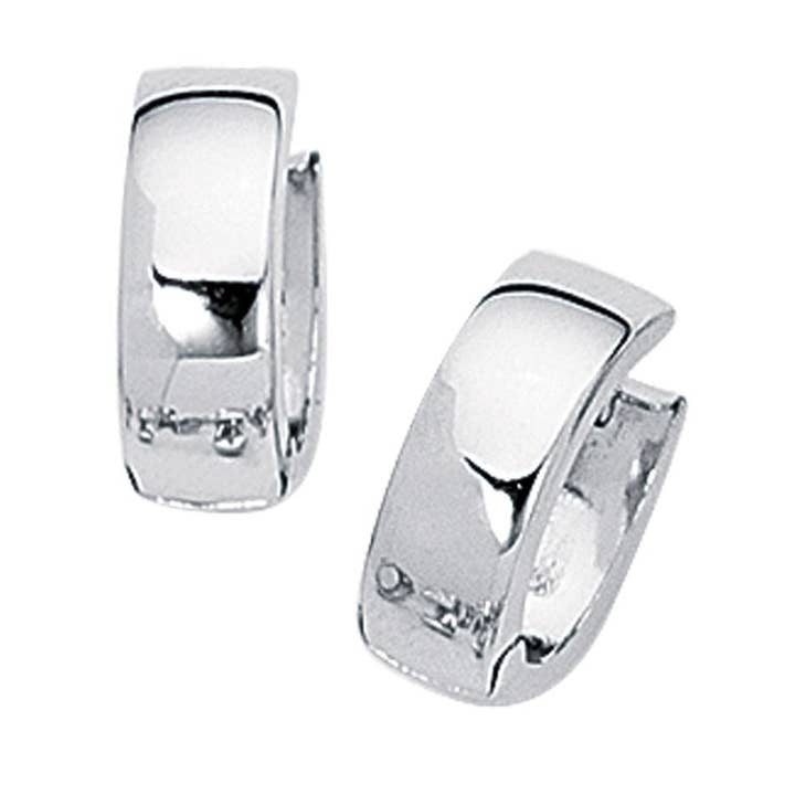 Version plus petite brillante 14K GW de Sn68 Snuggable pour la vente par The Diamond Deal