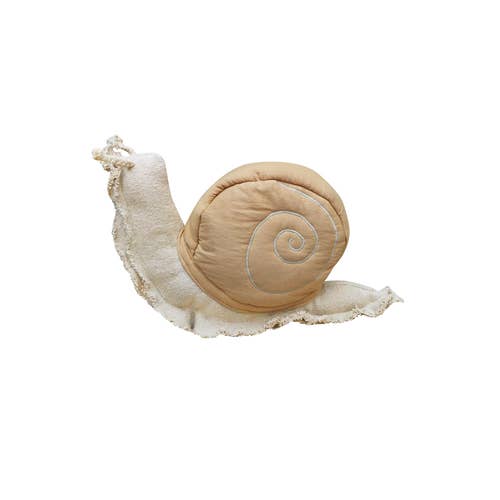 Cushion Lazy Snail for wholesale by Lorena Canals