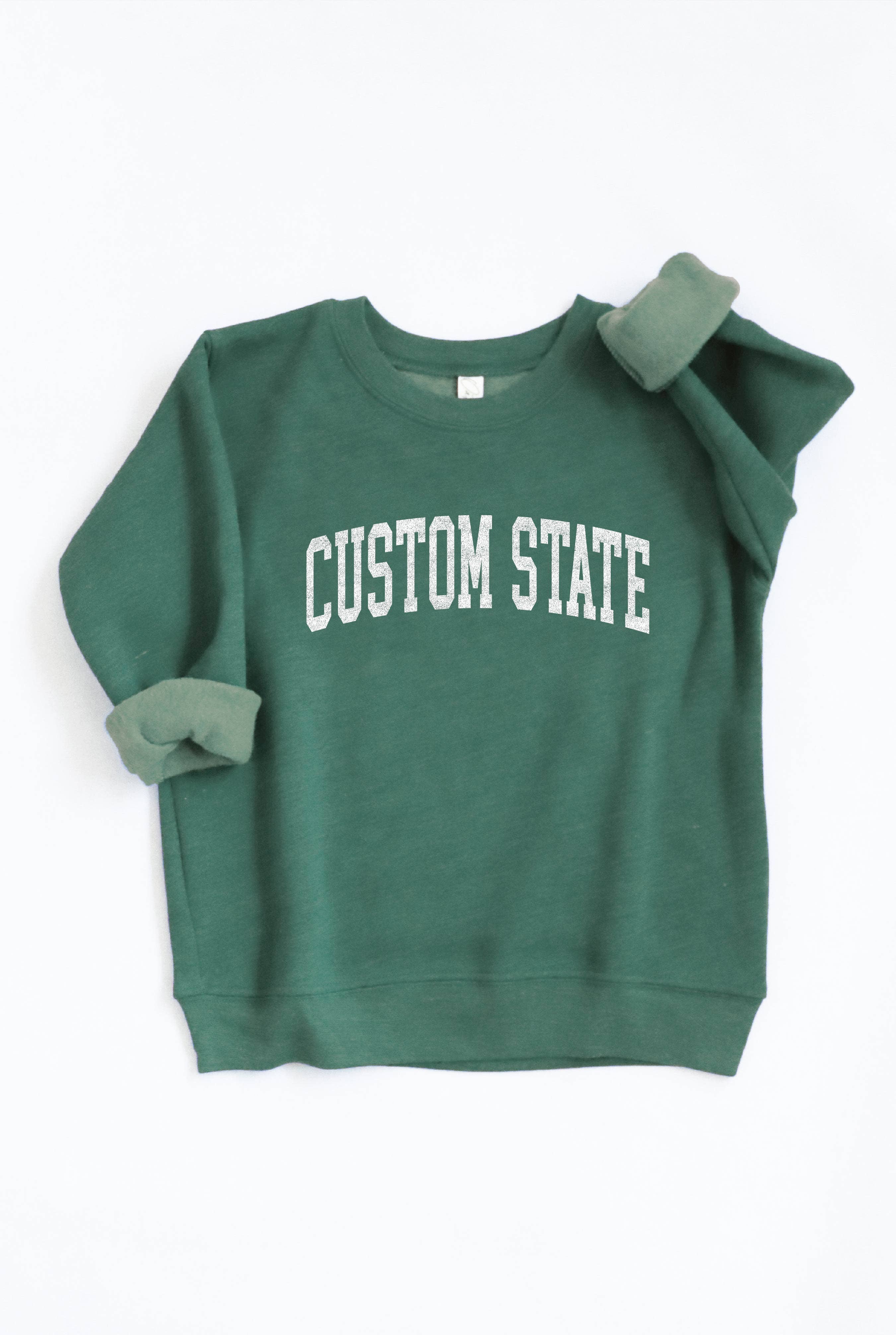 OAT COLLECTIVE - Wholesale Sweatshirt - Kids - CUSTOM STATE Toddler Unisex Graphic Sweatshirt7