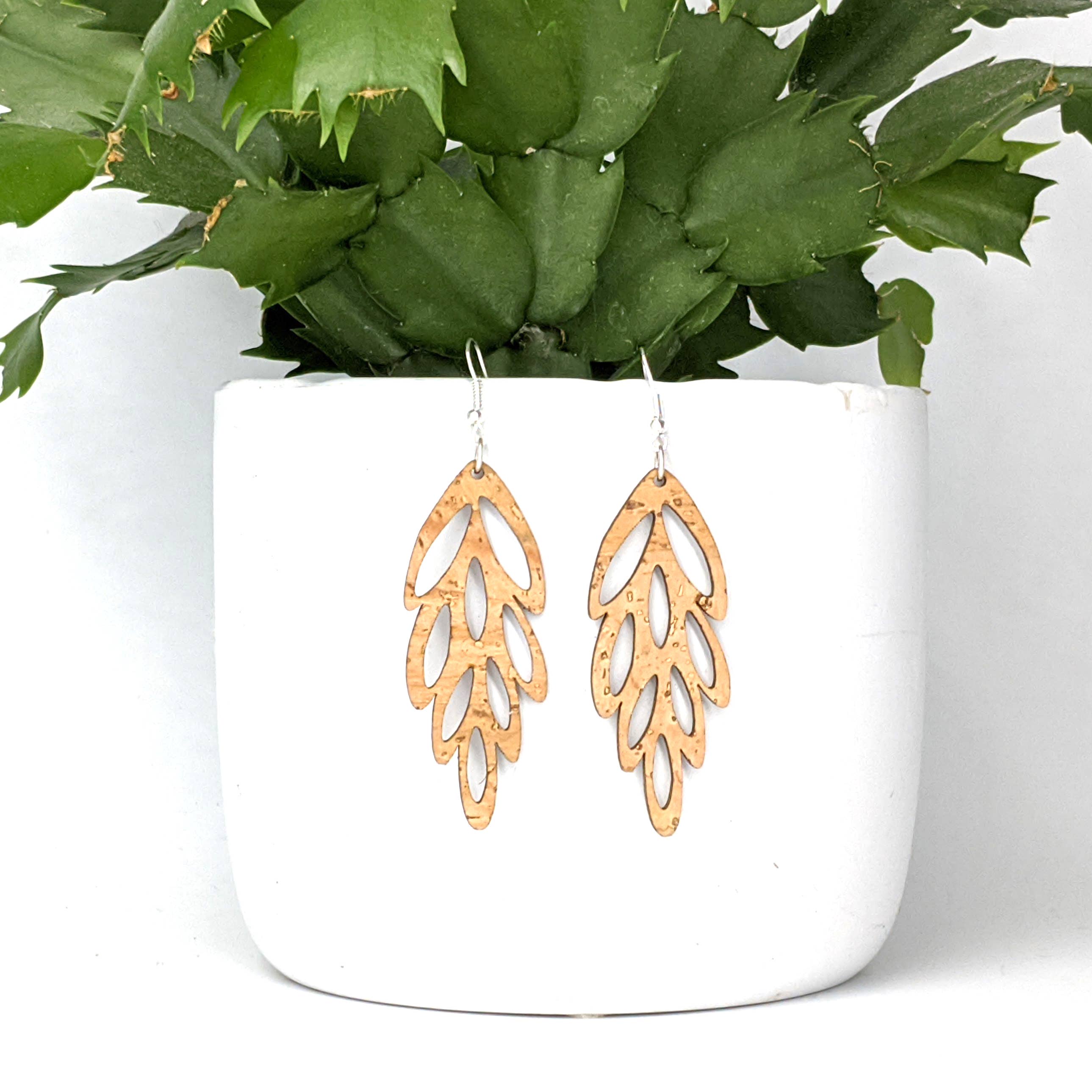 Elisabetta Studio - Wholesale Dangle Earrings - Cascade Cork Earrings2