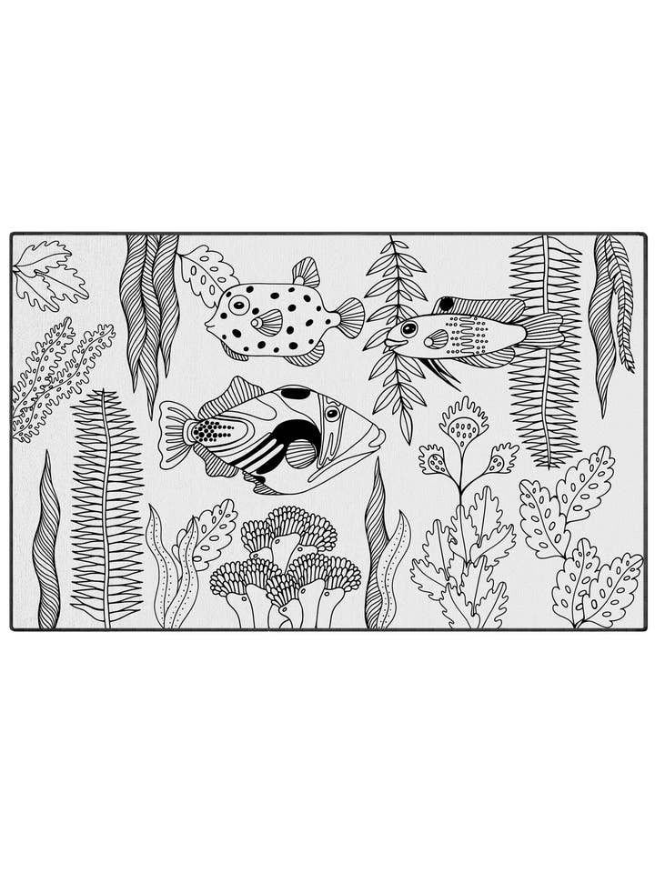 Travesuras en agua salada para venta al por mayor de Coloring Rugs