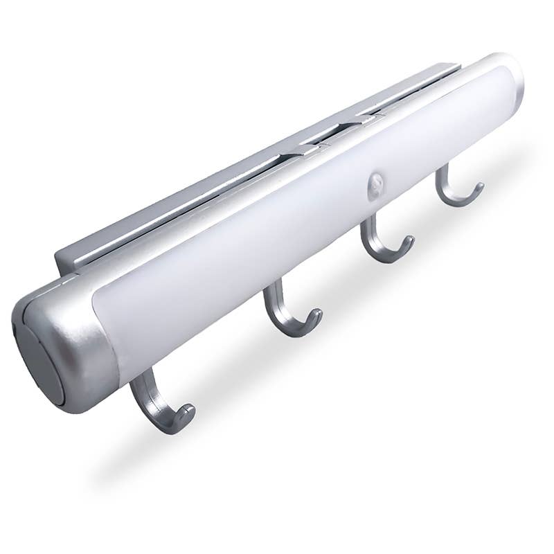 Flipo Group, Ltd. – Gancho de parede por atacado – Genesis - Porta-chaves iluminado LED ativado por movimento8