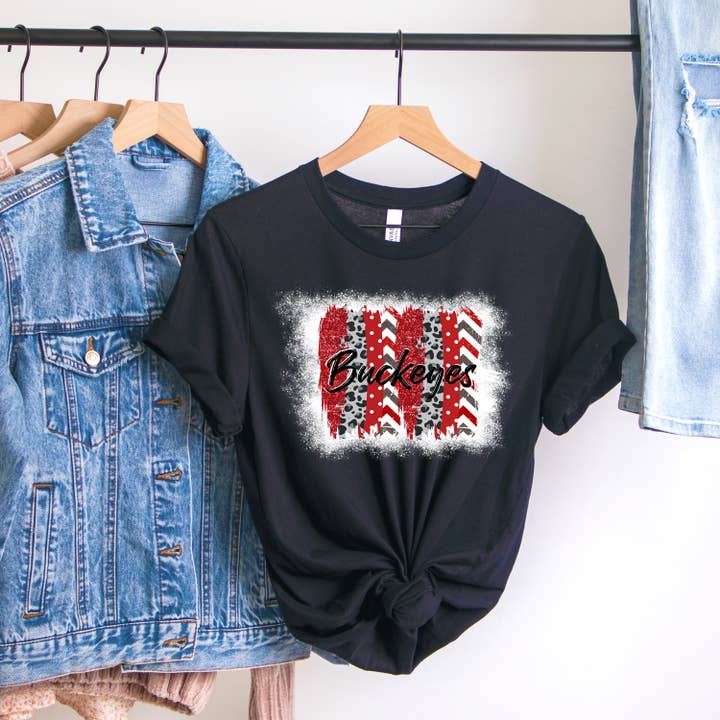 Bleget Buckeyes Unisex T-shirt for engroshandel hos Into The Desert